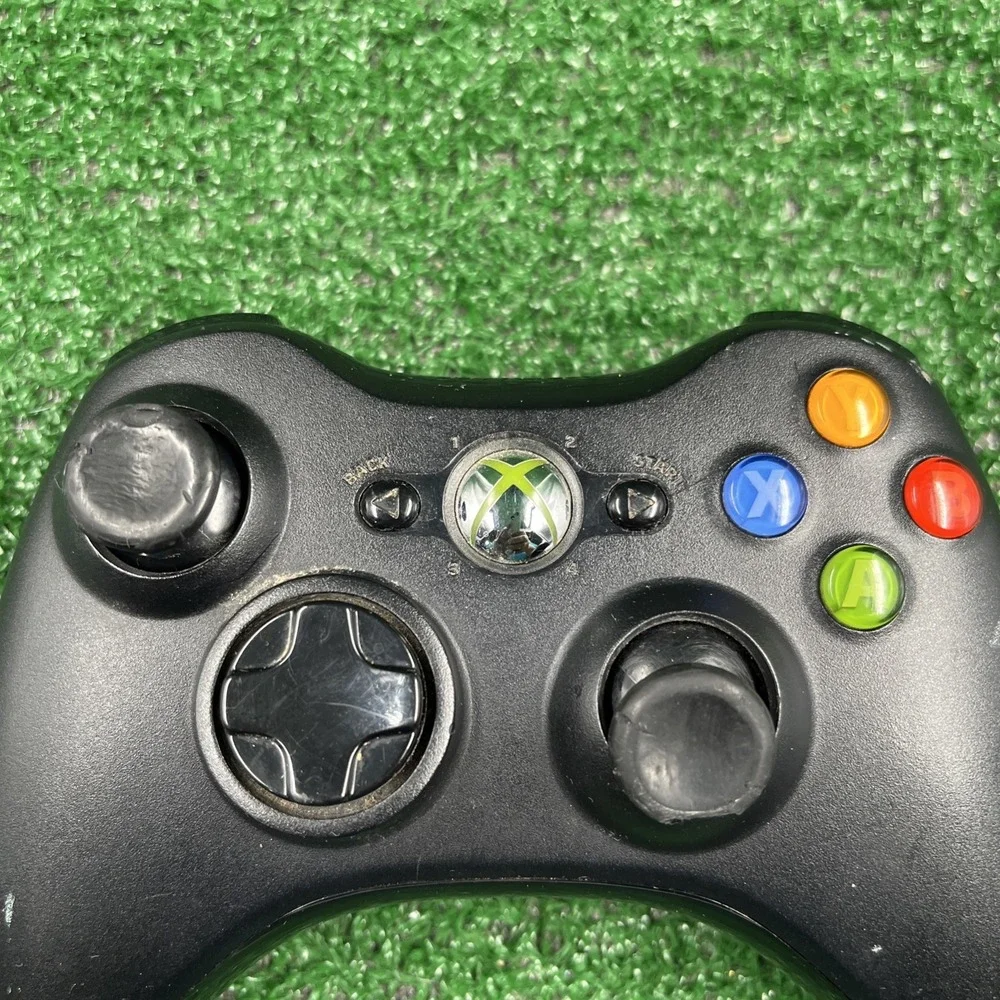 Microsoft Xbox‎ 360 Wireless Controller Black Model 1403 Genuine